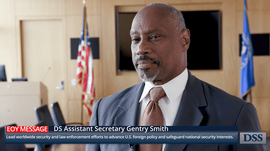 DS Assistant Secretary Gentry Smith.